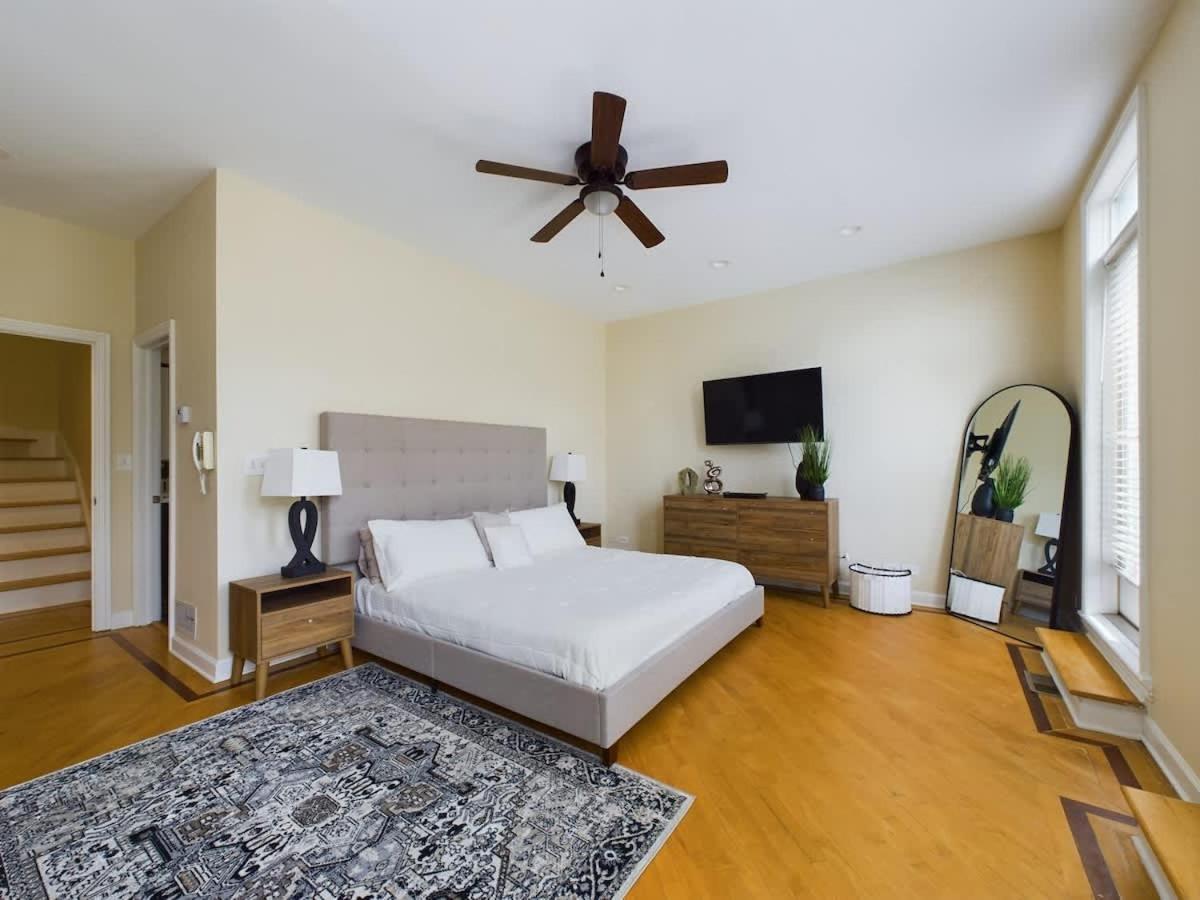 Luxe 4Br With Hot Tub & Game Room 芝加哥 外观 照片